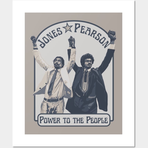 Jones & Pearson - Power To The People Wall Art by Slightly Unhinged